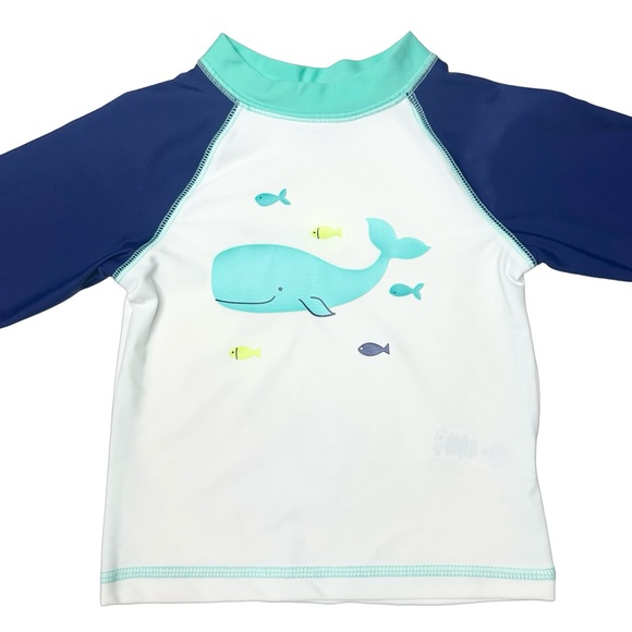 Little Me Whale Rashguard - Picture 2 of 3